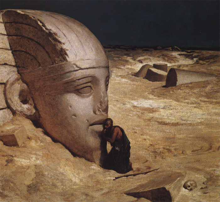 Elihu Vedder The Questioner of the Sphinx